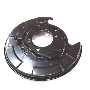 Image of Brake ing Plate. Plate Complete (Left, Rear, Back). A ing plates used on a. image for your Subaru